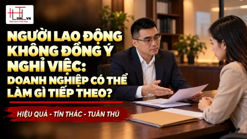 NGƯỜI LAO ĐỘNG KHÔNG ĐỒNG Ý NGHỈ VIỆC: DOANH NGHIỆP CÓ THỂ LÀM GÌ TIẾP THEO ?