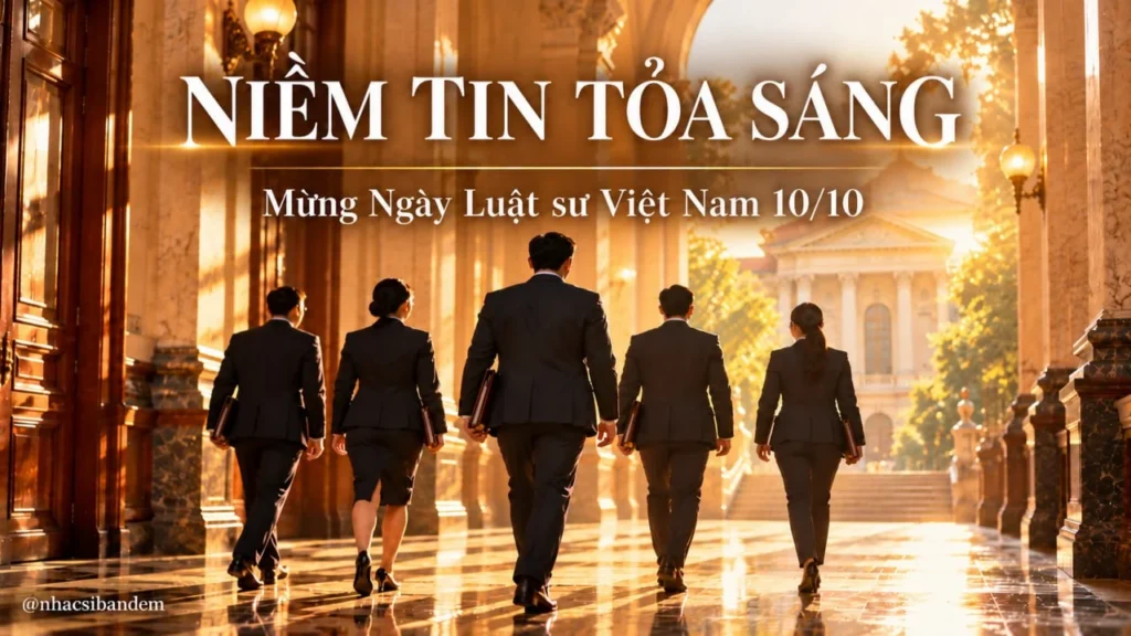 NIỀM TIN TỎA SÁNG – CHÀO MỪNG NGÀY TRUYỀN THỐNG LUẬT SƯ VIỆT NAM 10/10