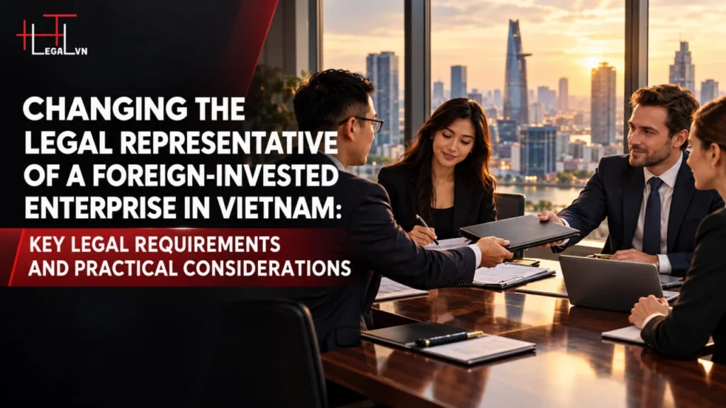 CHANGING THE LEGAL REPRESENTATIVE OF A FOREIGN-INVESTED ENTERPRISE IN VIETNAM: KEY LEGAL REQUIREMENTS AND PRACTICAL CONSIDERATIONS