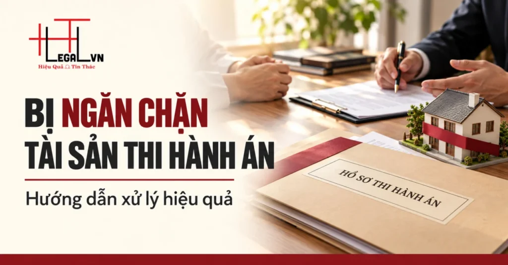 Bị ngăn chặn tài sản thi hành án – Hướng dẫn xử lý hiệu quả (chuẩn luật 100%)